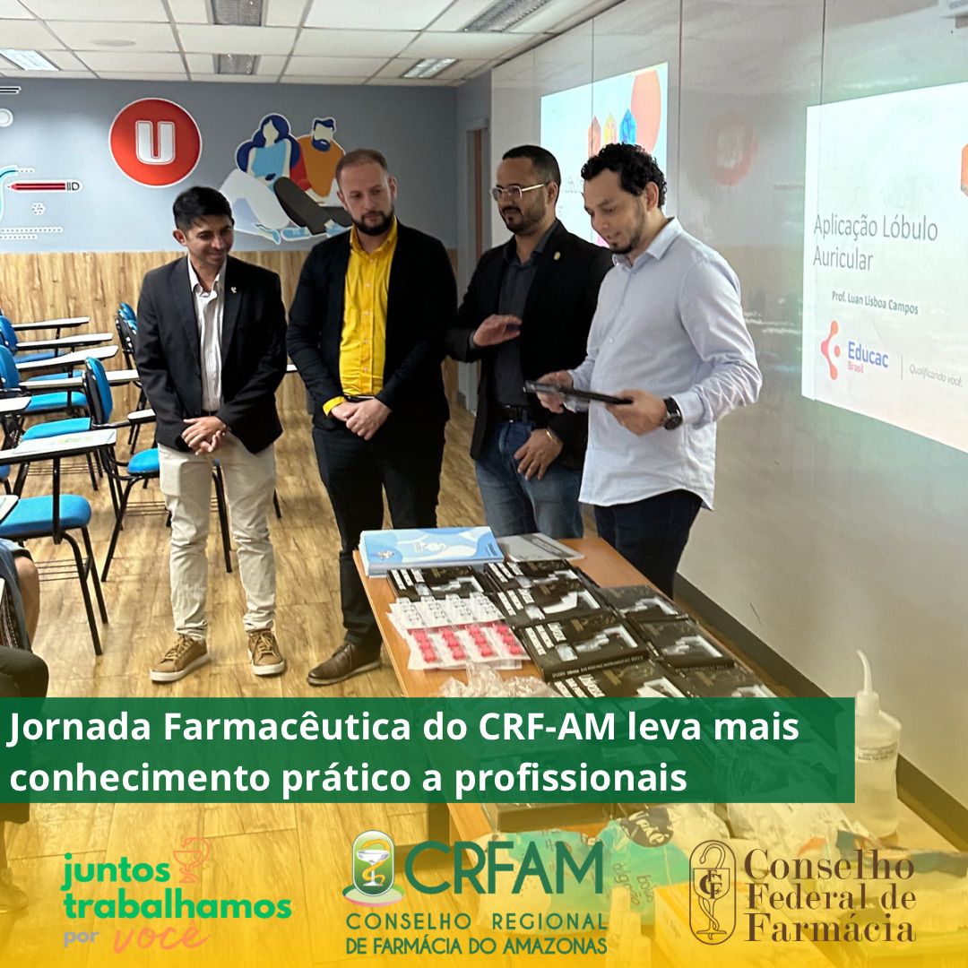CRF-AM realiza &uacute;ltimo dia da Jornada Farmac&ecirc;utica em Manaus