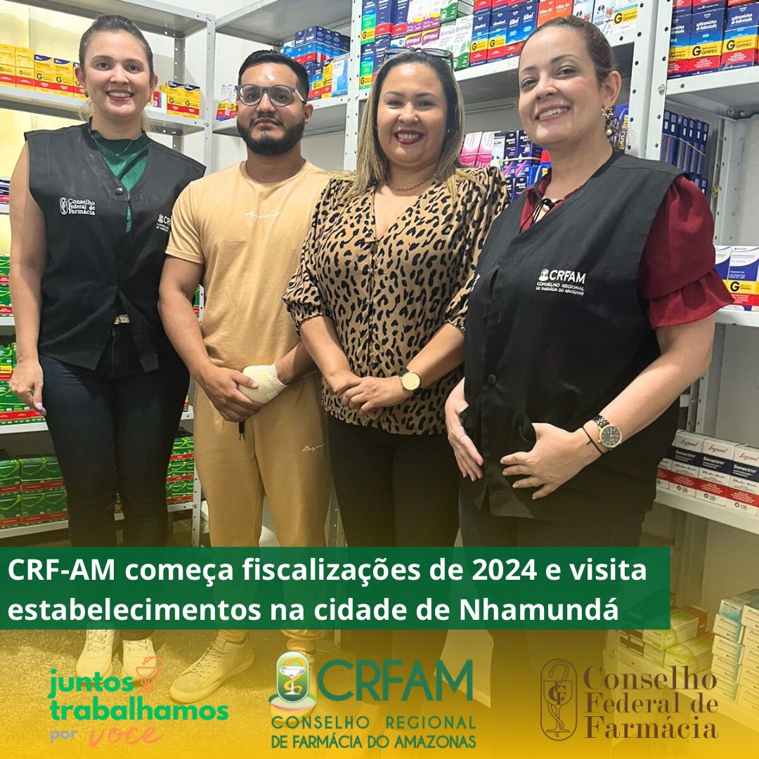 CRF-AM intensifica fiscaliza&ccedil;&otilde;es em 2024
