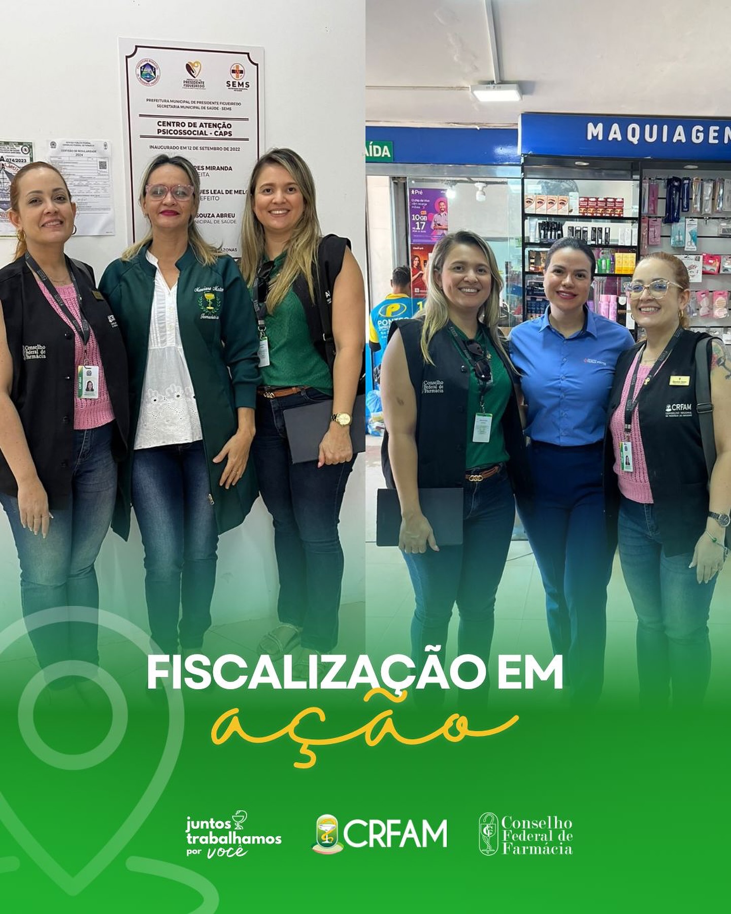 CRF-AM realiza fiscaliza&ccedil;&atilde;o em Presidente Figueiredo 